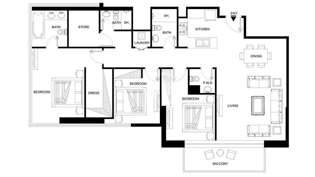 Luxury Apartment With Burj Khalifa Views - 5-Min Walk To Dubai Mall - Newly Upgraded - 10 People - Near Dubai Opera 0*,  아랍에미리트
